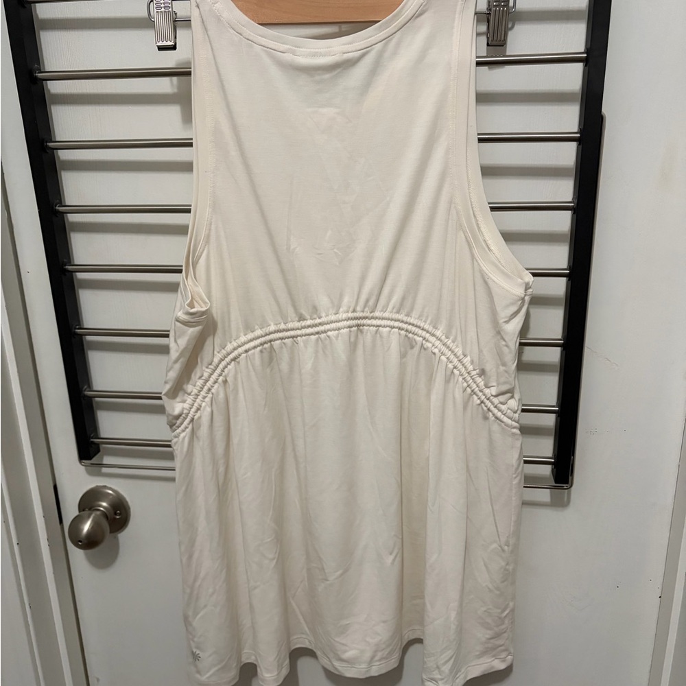 Athleta Cream Sleeveless Top - Picture 2 of 3